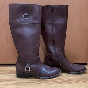 Ralph Lauren Brown Tall Boots